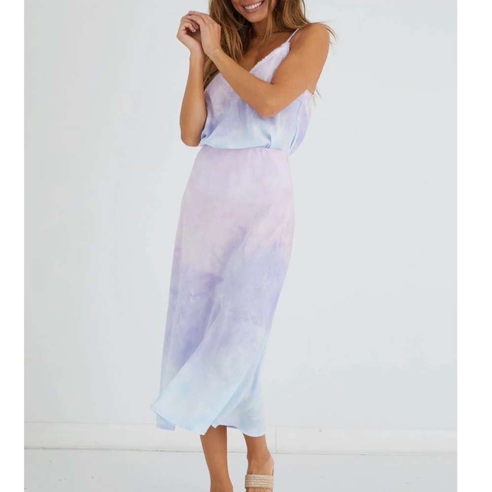 Bella Dahl Bias set with Midi Skirt and tank